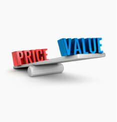 Dare to Compare box stores, proprietary, independent water treatment system