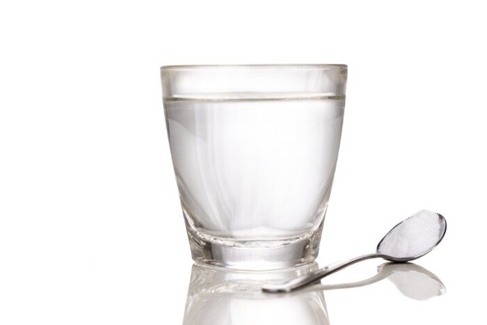 Sodium content representation in drinking water
