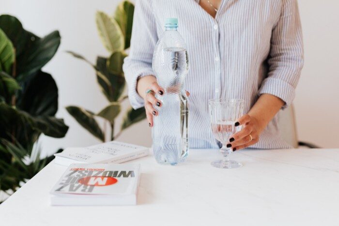 Safe hydration choices at home with filtered softened water