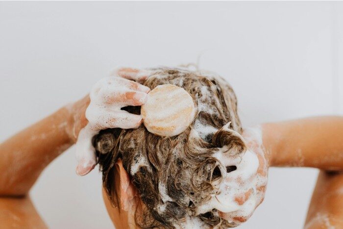 Washing hair with soft water produces rich lather and results in healthier hair