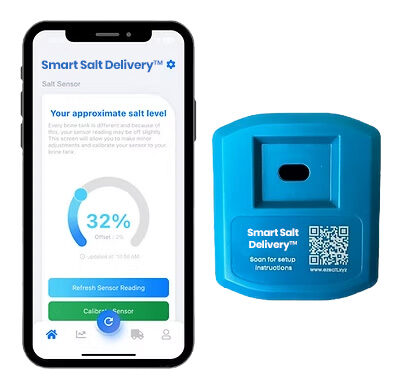 smart salt delivery app device