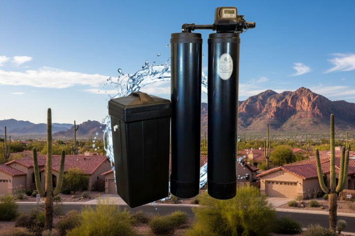 Highly-recommended whole-house water softening system for Phoenix residences
