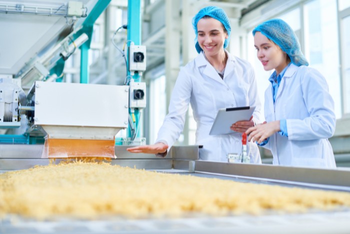 Manufacturing environment where softened water helps maintain efficient operations